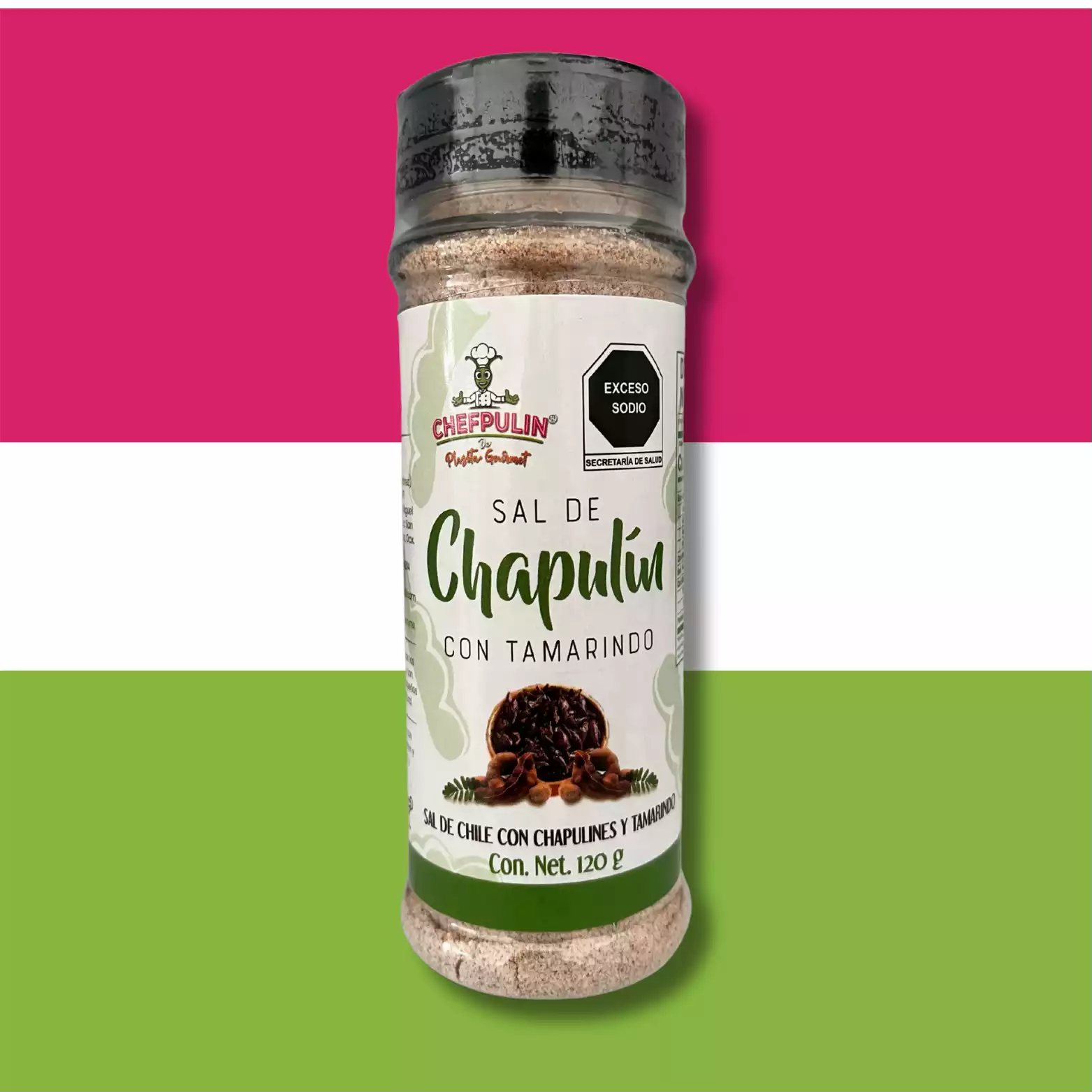 Sal de tamarindo con chapulin 120g